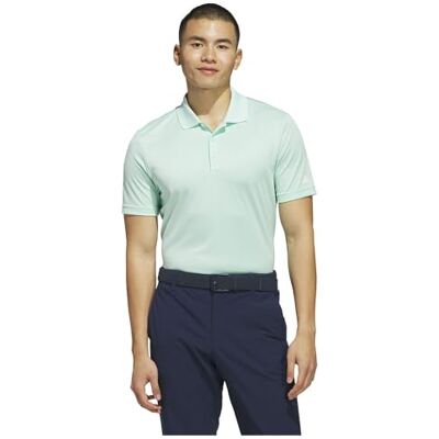 adidas heren Core Performance Primegreen Polo Shirt, clear mint, L adidas heren Core Performance Primegreen Polo Shirt, clear mint, L