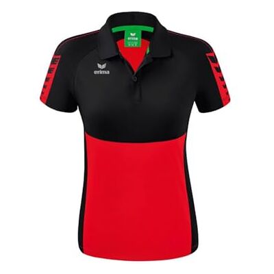 Erima Model 34 Multi/Rood Polo - Polo shirt Erima Model 34 Multi/Rood Polo - Polo shirt