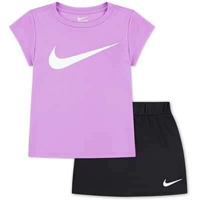 Nike Sportswear Kinderset 110 Lila/Zwart Nike Sportswear Kinderset 110 Lila/Zwart