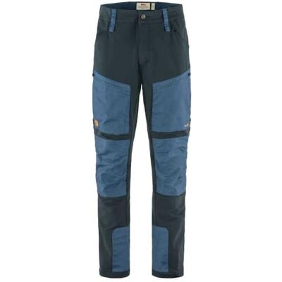 Fjällräven KEB AGILE WINTER BROEK M - Trekkingbroek - Blauw Fjällräven KEB AGILE WINTER BROEK M - Trekkingbroek - Blauw