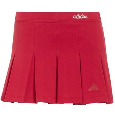 adidas Mujer Seasonal Essentials Colorpop Skirt with inner Leggings, active maroon/off white, L adidas Mujer Seasonal Essentials Colorpop Skirt with inner Leggings, active maroon/off white, L