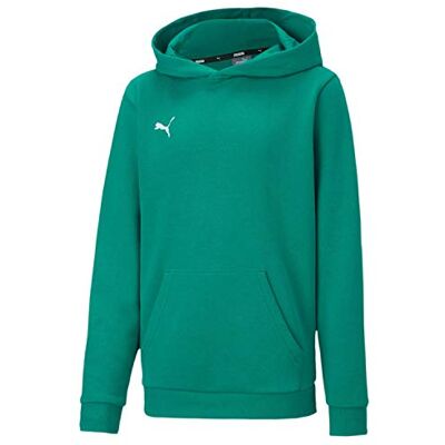 PUMA Unisex Kinder, teamGOAL 23 Casuals Hoody Jr Hoodie, Pepper Green, 164 PUMA Unisex Kinder, teamGOAL 23 Casuals Hoody Jr Hoodie, Pepper Green, 164