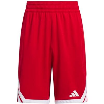 adidas uniseks-kind Y Everyday Pro Bball Short Shorts, team power red/white, 9-10 Years adidas uniseks-kind Y Everyday Pro Bball Short Shorts, team power red/white, 9-10 Years