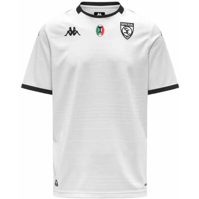 Kappa Kombat 2026 Home Spezia Act Jersey Sportief design, verkrijgbaar in verschillende maten/kleuren, wit, M Kappa Kombat 2026 Home Spezia Act Jersey Sportief design, verkrijgbaar in verschillende maten/kleuren, wit, M