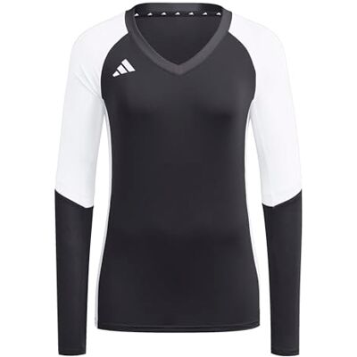 adidas dames Volleyball Quickset Long Sleeve Jersey Shirt, Black, M adidas dames Volleyball Quickset Long Sleeve Jersey Shirt, Black, M