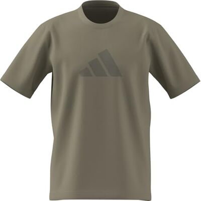 adidas Hombre FUTURE ICONS THREE BAR TEE, Wonder Cargo, XXL adidas Hombre FUTURE ICONS THREE BAR TEE, Wonder Cargo, XXL
