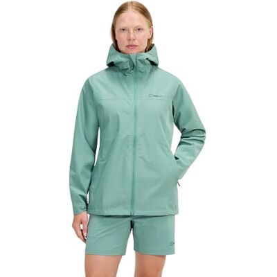 Berghaus Deluge Pro 3.0 Shell regenjas voor dames, ademende jas, duurzaam, waterdicht, verstelbare jas Berghaus Deluge Pro 3.0 Shell regenjas voor dames, ademende jas, duurzaam, waterdicht, verstelbare jas