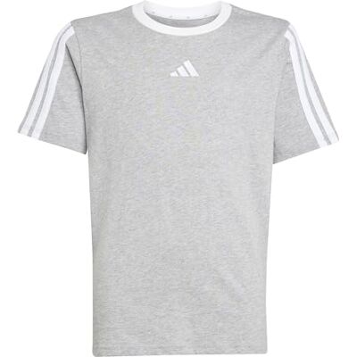 adidas meisjes Essentials Shirt, medium grey heather/white, 11-12 Years adidas meisjes Essentials Shirt, medium grey heather/white, 11-12 Years