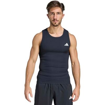 adidas heren Power Essentials Workout Rib Tank Shirt, black, 3XL Tall adidas heren Power Essentials Workout Rib Tank Shirt, black, 3XL Tall