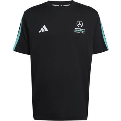 adidas heren Mercedes Amg Petronas Formula 1 Team Dna Shirt, black/semi mint rush, L adidas heren Mercedes Amg Petronas Formula 1 Team Dna Shirt, black/semi mint rush, L