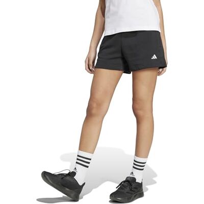 adidas Dames ESSENTIALS SMALL LOGO FLEECE SHORTS, black, XL adidas Dames ESSENTIALS SMALL LOGO FLEECE SHORTS, black, XL