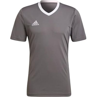 adidas Heren Entrada 22 Jersey, Team Grey Four, M Extra Tall adidas Heren Entrada 22 Jersey, Team Grey Four, M Extra Tall