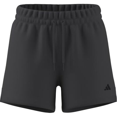 adidas Mujer ESSENTIALS SMALL LOGO FEEL COZY SHORTS, grey six/black, XXL adidas Mujer ESSENTIALS SMALL LOGO FEEL COZY SHORTS, grey six/black, XXL