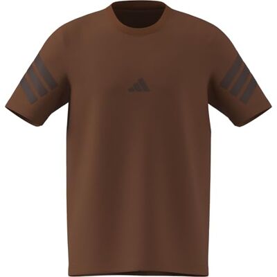 adidas Hombre FUTURE ICONS THREE STRIPES TEE, Dusky Bronze, S adidas Hombre FUTURE ICONS THREE STRIPES TEE, Dusky Bronze, S