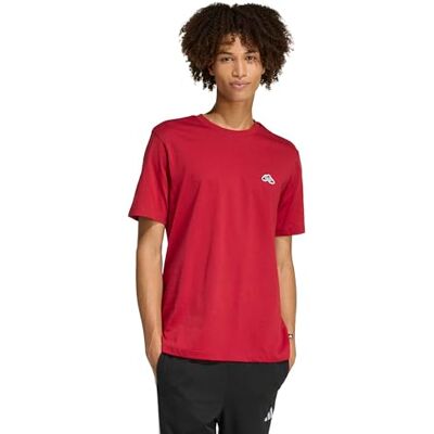 adidas Hombre SUMMER SLIDE TRIM GRAPHIC T-SHIRT, active maroon, M adidas Hombre SUMMER SLIDE TRIM GRAPHIC T-SHIRT, active maroon, M