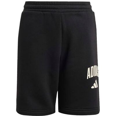 adidas Unisex niños SEASONALS COLLEGIATE TYPOGRAPHY SHORT, black/off white, 9-10 Years adidas Unisex niños SEASONALS COLLEGIATE TYPOGRAPHY SHORT, black/off white, 9-10 Years