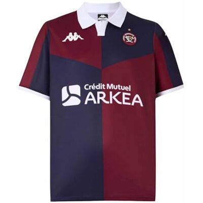 Kappa Kombat Home UBB Voetbalshirt voor heren, bordeaux Kappa Kombat Home UBB Voetbalshirt voor heren, bordeaux