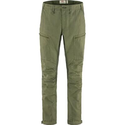 Fjällräven Abisko Lite Trekking TRS M Reg - Donkergroen trekkingbroek Fjällräven Abisko Lite Trekking TRS M Reg - Donkergroen trekkingbroek