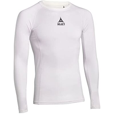 SELECT Herbruikbare Polyester Lange Functionele Shirt - Wit - XXL SELECT Herbruikbare Polyester Lange Functionele Shirt - Wit - XXL