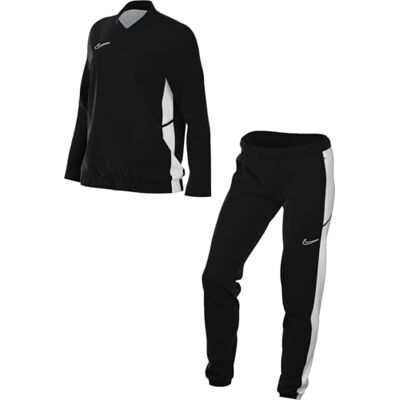 NIKE Academy 25 Dri-Fit trainingspak voor dames, zwart/wit/wit, HQ5113-010, M NIKE Academy 25 Dri-Fit trainingspak voor dames, zwart/wit/wit, HQ5113-010, M