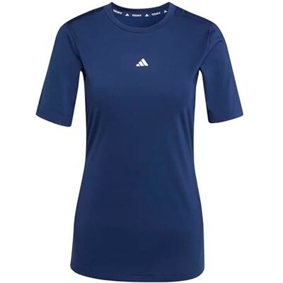 adidas dames Techfit Training Shirt, dark blue, XL adidas dames Techfit Training Shirt, dark blue, XL