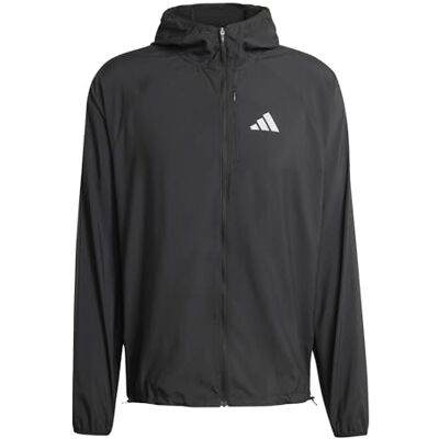 adidas heren Adi365 Running Essentials Coat, black, XXL adidas heren Adi365 Running Essentials Coat, black, XXL