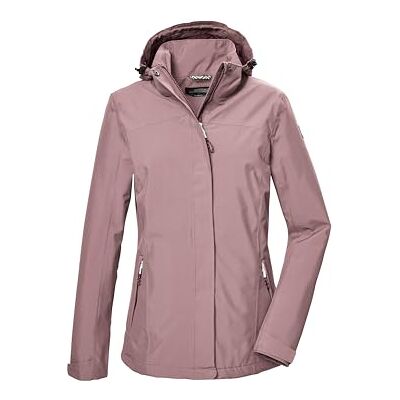 killtec dames Functioneel jack/regenjack met afritsbare capuchon KOS 26 WMN JCKT, woodrose, 34, 42915-000 killtec dames Functioneel jack/regenjack met afritsbare capuchon KOS 26 WMN JCKT, woodrose, 34, 42915-000