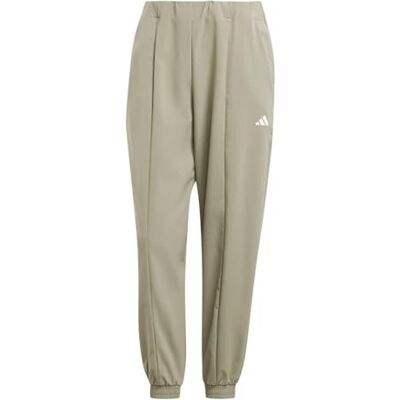 adidas Dames AEROREADY Train Essentials Minimal Branding Woven Pants, silver pebble, XS adidas Dames AEROREADY Train Essentials Minimal Branding Woven Pants, silver pebble, XS