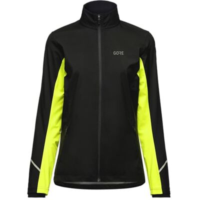 GORE WEAR GTX, Jackets, dames, Zwart/Geel (Black/Neon Yellow), 34 GORE WEAR GTX, Jackets, dames, Zwart/Geel (Black/Neon Yellow), 34