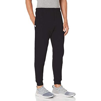 Russell Athletic Dri-Power Fleece Joggingbroek voor heren, Zwart, M Russell Athletic Dri-Power Fleece Joggingbroek voor heren, Zwart, M