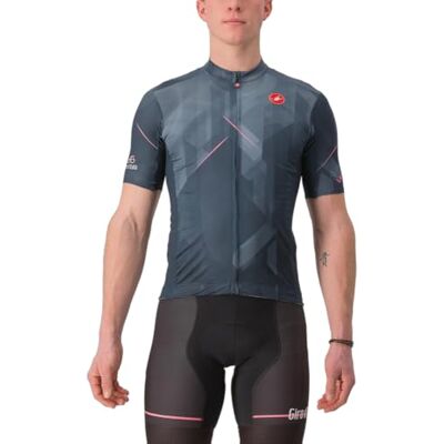 CASTELLI 3 Cime di Lavaredo fietsshirt voor heren en dames, technische jersey, hoge prestaties, perfect voor bergtochten, Blauwe afgrond, XS CASTELLI 3 Cime di Lavaredo fietsshirt voor heren en dames, technische jersey, hoge prestaties, perfect voor bergtochten, Blauwe afgrond, XS
