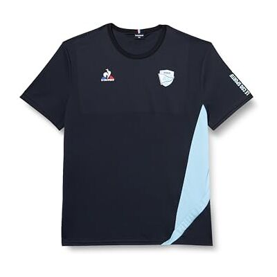 Le Coq Sportif Vanaf Training Tee Ss M Sky Captain/Fly Blu uniseks-volwassene T-Shirt Le Coq Sportif Vanaf Training Tee Ss M Sky Captain/Fly Blu uniseks-volwassene T-Shirt