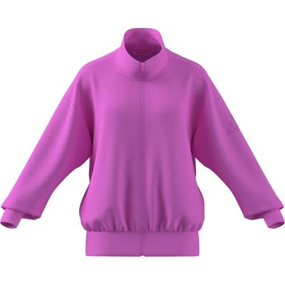 adidas Mujer SOFT LUX FULL-ZIP TRACKTOP, st tropic bloom, XS adidas Mujer SOFT LUX FULL-ZIP TRACKTOP, st tropic bloom, XS