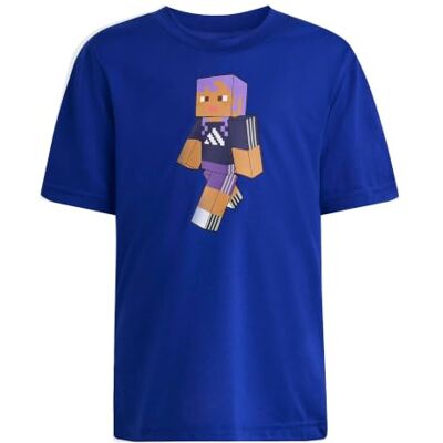 adidas Unisex niños MINECRAFT TRAINING T-SHIRT, semi lucid blue, 18-24 Months adidas Unisex niños MINECRAFT TRAINING T-SHIRT, semi lucid blue, 18-24 Months