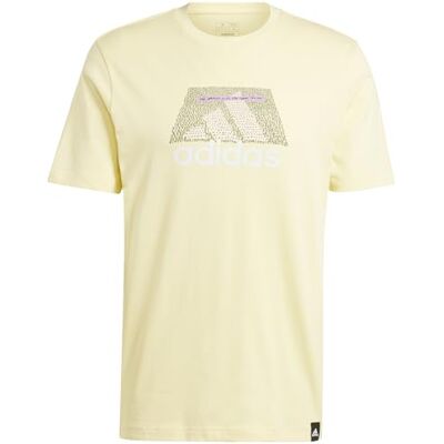 adidas Heren CODES BOS GRAPHIC TEE, almost yellow, S adidas Heren CODES BOS GRAPHIC TEE, almost yellow, S