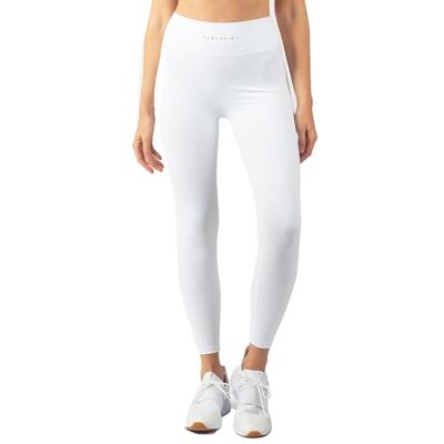 Carlheim Women's Serenita Active Collection Leggings, White, Large Carlheim Women's Serenita Active Collection Leggings, White, Large