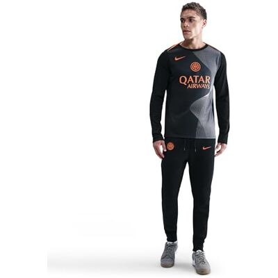 NIKE Inter Mailand Academy Pro Third Dri-FIT Total 90 Voetbal-pre-match-shirt met lange mouwen voor heren, HM3743 NIKE Inter Mailand Academy Pro Third Dri-FIT Total 90 Voetbal-pre-match-shirt met lange mouwen voor heren, HM3743