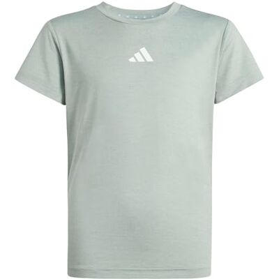 adidas Niñas GOTO PZ T-SHIRT, off white/Wonder Sage/white, 5-6 Years adidas Niñas GOTO PZ T-SHIRT, off white/Wonder Sage/white, 5-6 Years