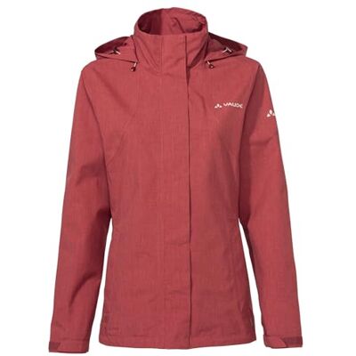 VAUDE Rosemoor Jacket II, regenjas voor dames, waterdicht en ademend, functionele 2-laagse outdoorjas, waterkolom 10.000 mm, overgangsjas of fietsjas VAUDE Rosemoor Jacket II, regenjas voor dames, waterdicht en ademend, functionele 2-laagse outdoorjas, waterkolom 10.000 mm, overgangsjas of fietsjas