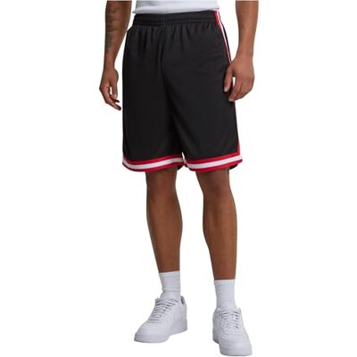 Urban Classics Stripes Mesh Shorts Shorts zwart-wit Active wear, Basics, sport, Street wear, Yoga Urban Classics Stripes Mesh Shorts Shorts zwart-wit Active wear, Basics, sport, Street wear, Yoga