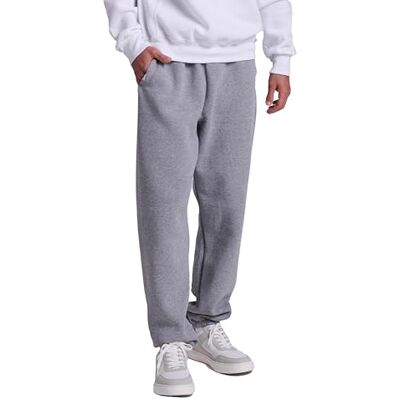 Russell Athletic Heren Dri-Power Closed-Bottom Fleece Pocket Pant Small Zwart (US), Oxford (stad), 3XL Russell Athletic Heren Dri-Power Closed-Bottom Fleece Pocket Pant Small Zwart (US), Oxford (stad), 3XL