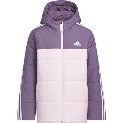 adidas Meisjes Colorblocked Padded Jacket Kids, Shadow Violet, 11-12 Years adidas Meisjes Colorblocked Padded Jacket Kids, Shadow Violet, 11-12 Years