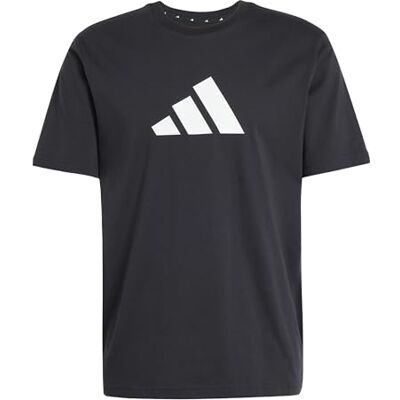 adidas Hombre FUTURE ICONS THREE BAR TEE, black, XS adidas Hombre FUTURE ICONS THREE BAR TEE, black, XS