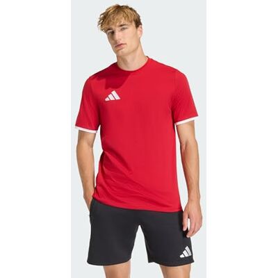 adidas heren Entrada26 Shirt, team power red 2/white, M adidas heren Entrada26 Shirt, team power red 2/white, M