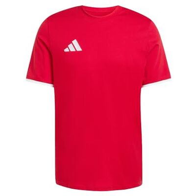 adidas heren Entrada26 Shirt, team power red 2/white, M Tall adidas heren Entrada26 Shirt, team power red 2/white, M Tall
