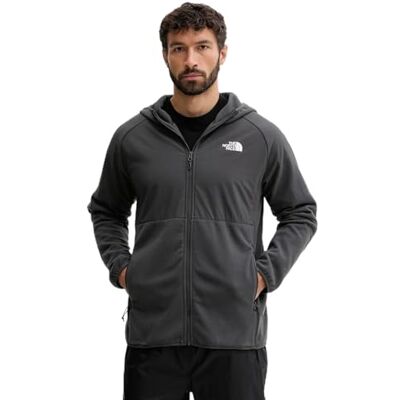 THE NORTH FACE Glacier Heavyweight Full Zip Jas met capuchon voor heren Asphltgy/Asphltgy/Tnfbl M THE NORTH FACE Glacier Heavyweight Full Zip Jas met capuchon voor heren Asphltgy/Asphltgy/Tnfbl M