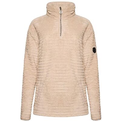 Dare 2b Lush Dames Borg Fleece hoge hals & 1/4 rits 2 ritszakken voor trekking, wandelen en wandelen fleece jack Dare 2b Lush Dames Borg Fleece hoge hals & 1/4 rits 2 ritszakken voor trekking, wandelen en wandelen fleece jack