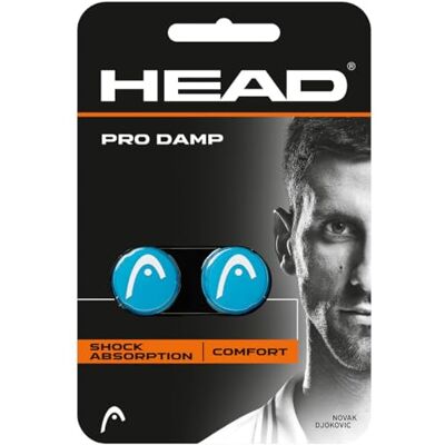 Head Blauw Demper - Tennis Racket Greep - Vermindert Vibraties Head Blauw Demper - Tennis Racket Greep - Vermindert Vibraties