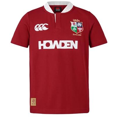 Canterbury Unisex Kids 2025 Junior Klassieke Rugby Jersey Shirt met korte mouwen Canterbury Unisex Kids 2025 Junior Klassieke Rugby Jersey Shirt met korte mouwen