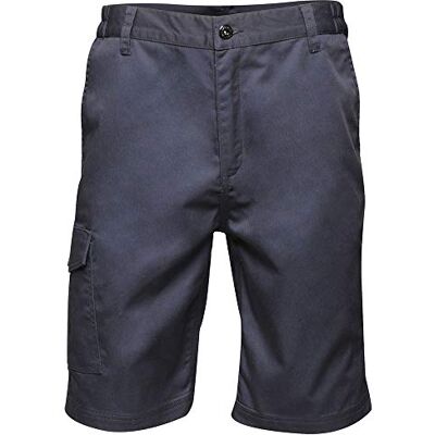 Regatta Professionele Pro Cargo slijtvaste waterafstotende shorts voor heren, Blauw, 36W Regatta Professionele Pro Cargo slijtvaste waterafstotende shorts voor heren, Blauw, 36W